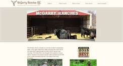 Desktop Screenshot of mcgarryranches.com